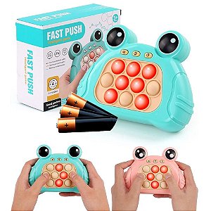 Pop It Mini Gamer Console Som Anti Stress Fidget Toys Push Brinquedo Infantil Sensorial NO-500
