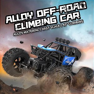 Carro De Controle Remoto com Farol LED 2.4GHz Alta Velocidade 20 KM/H NO3699-068