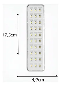 Luminária De Emergência Super Slim Segurimax 30 Leds