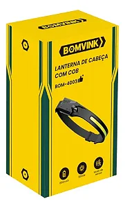 Lanterna de Cabeça , Sensor de movimento  BOM-4003 ( BOMVINK )