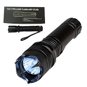 Lanterna Tatica De Choque LED E Recarregável Luatek LT-434