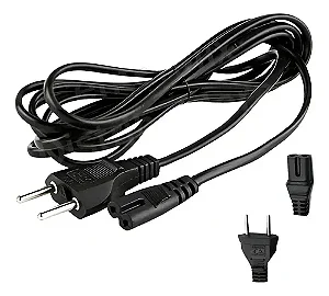 Cabo De Radio Bipolar LEY-219 Cabo Rádio Bipolar 1,5m Lehmox LEY-219 – Preto