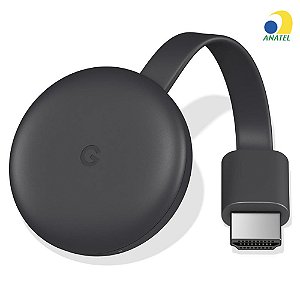 Google Chromecast 3 - Streaming em Full HD NC2-6A5