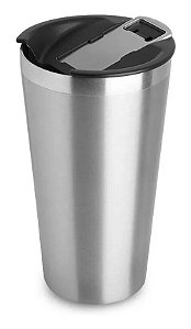 Copo Térmico  473ML-Prateado