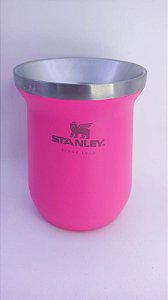 Cuia Térmica Para Tereré e Chimarrão Stanley 260ML-Rosa Neon