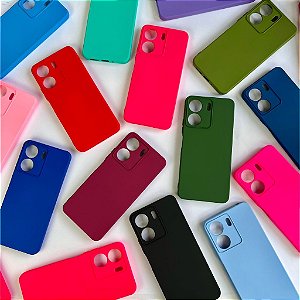Capa de Silicone para Redmi 13C - Cores Diversas - CPS-RD13C-CD