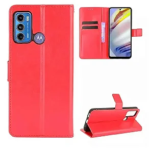 Capa Carteira Motorola G10/G20/G30 - Vermelho