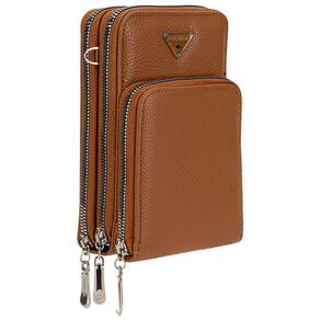 Bolsa Feminina Transversal Porta Celular 3 Divisórias Social DA-2270