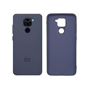 Capa de Silicone para Redmi 9 - Azul Marinho