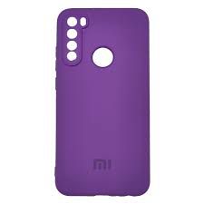 Capa de Silicone para Redmi Note 8 - Violeta