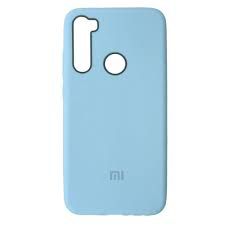 Capa de Silicone para Redmi Note 8 - Azul Céu