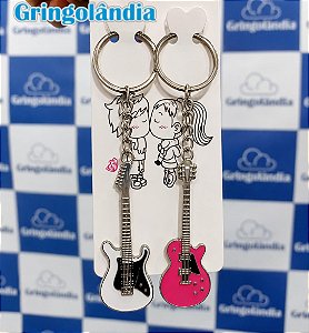 Chaveiro  Matal Guitarra Kit 2 1582