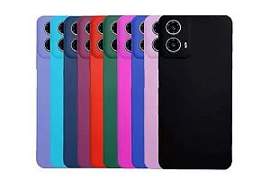 Capa Aveludada Compatível Para Motorola Moto G24  G34 diversas
