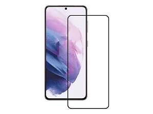 Película 3D de Vidro Temperado Bordas Pretas Samsung S21FE -Preto