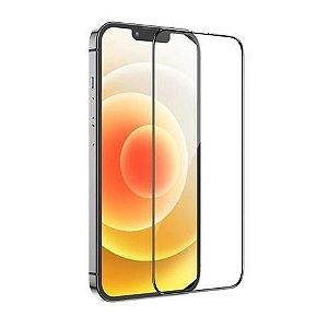Película 3D de Vidro Temperado Bordas Pretas IPhone 13 Pro Max -Preto