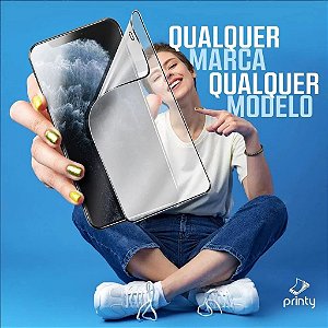 Película Universal Clear 4K de Resolução Ultra HD Corte Persolizado Para Todos os Smartphones Printy