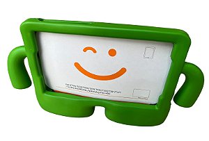 Capa Tablet Infantil Emborrachada Tablet Samsung Galaxy A7 T500 T505 10.4 Polegadas -Verde CPTB-SMA7-VD