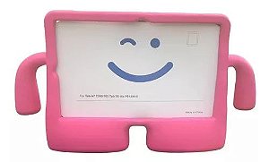 Capa Tablet Infantil Emborrachada Tablet Samsung Galaxy A7 T500 T505 10.4 Polegadas -Rosa CPTB-SMA7-RS