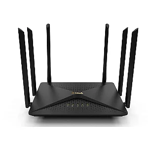 Roteador wireless 4 portas Gigabite Dual Band AC1200 DIR-846 D Link