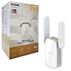 Repetidor wireless 750mpbs Dual Band AC DAP-1530 D-Link BRANCO