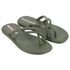 Chinelo Ipanema Meu Sol Rasteira 27133-Verde