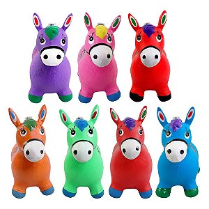 Cavalinho Upa Upa Brinquedo Pocoto Inflavel Musical  UPA-UPA