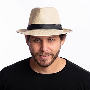 Chapéu Panamá Malandro Carioca Palha Adulto Vários Modelos unissex 97090