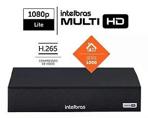 Dvr Gravador Intelbras 8 Canais Mhdx 1108 Hdcvi Multi Hd  H265