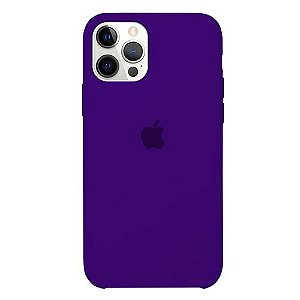 Capa de Silicone para Iphone 11 - Roxo