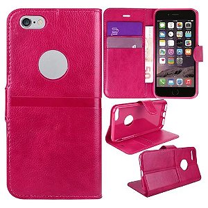 Capa Carteira para Iphone 7 - Rosa- CPC-IPH7-ROSA