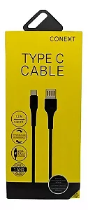 Cabo New Tex Type-C Com Usb Reversível 2m 20a Fast Charge Conext CXTO28PR