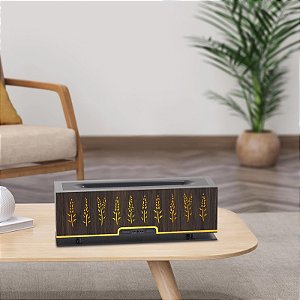 Difusor Oleo Essencial Ultrassónico Aromaterapia Led 3d BMAX BM081