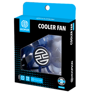 Cooler 15 LEDs Azuis Silencioso CL-015A