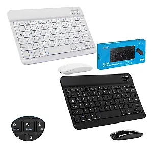 KIT TECLADO + MOUSE SEM FIO TE127