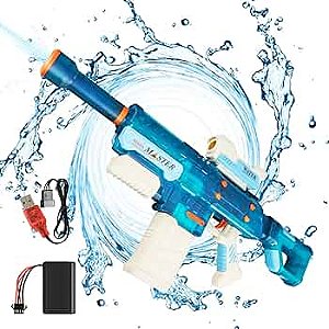 Arma de brinquedo metralhadora com luzes, som e vibrações QS811-195