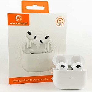 Fone De Ouvido Bluetooth V5.4 / TWS / BASS / Bateria Até 5h FOB-RS20