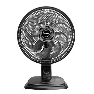 Ventilador De Mesa Mallory Egeo 40cm Preto E Preto - 220V B94401812