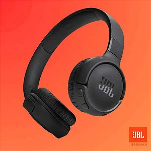 Fone De Ouvido Bluetooth Sem Fio Azul TUNE520BT  JBL T520BTBLACK