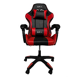 Cadeira Gamer Impact Vermelho Com Preto brx 51056674