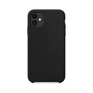 Capa de Silicone para Iphone 11 - Preta