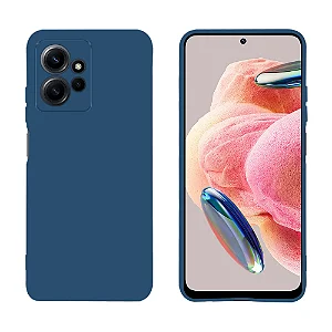 Capa de Silicone Aveludada Por Dentro Para Redmi Note 12 4G
