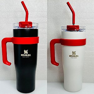 Copo Térmico Com  Canudo 1200 ML (Sem Garantia) 40OZ
