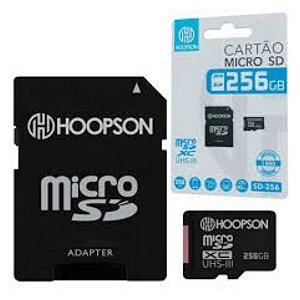 Cartao Micro Sd Hoopson 256gb SD-256