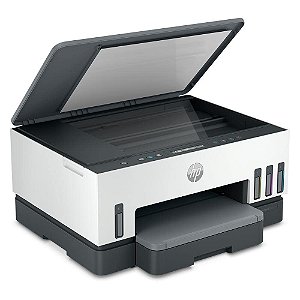 Impressora Multifuncional HP Smart Tank 724 Tanque de Tinta Colorida Wi-Fi Scanner Duplex. Funções: Imprimir, Copiar,