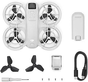 Drone DJI Neo 4k, Com IA e Quickshots Standard BR - DJI050 Branca
