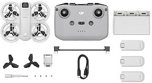 Drone DJI Neo 4k, Com IA e Quickshots Fly More Combo BR - DJI051 Branca