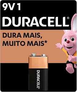 Bateria Alcalina 9V MN1604 (c/1 Pilha) Druracell