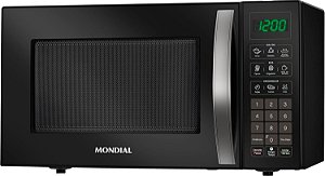 Micro-ondas Mondial 34L, 1.400W, MO-02-34-B, Preto 127V