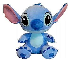 Boneco Pelucia Stitch Lilo 20 cm Azul XJ-PZ0091
