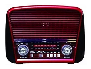 Rádio Portátil Retrô  USB Bluetooh Bmax BM-S170